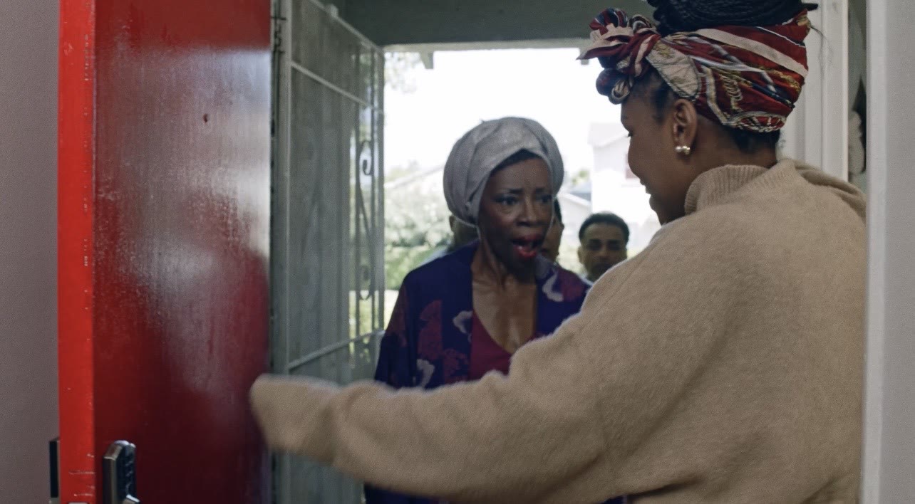 Production still — Chiamara and Poorvi